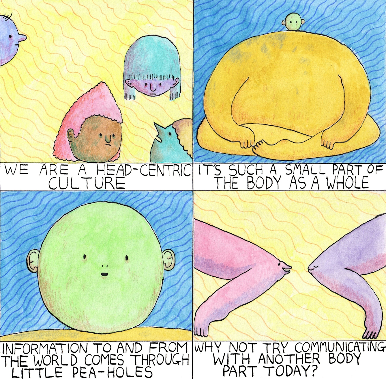 Head comic by Rob Bidder