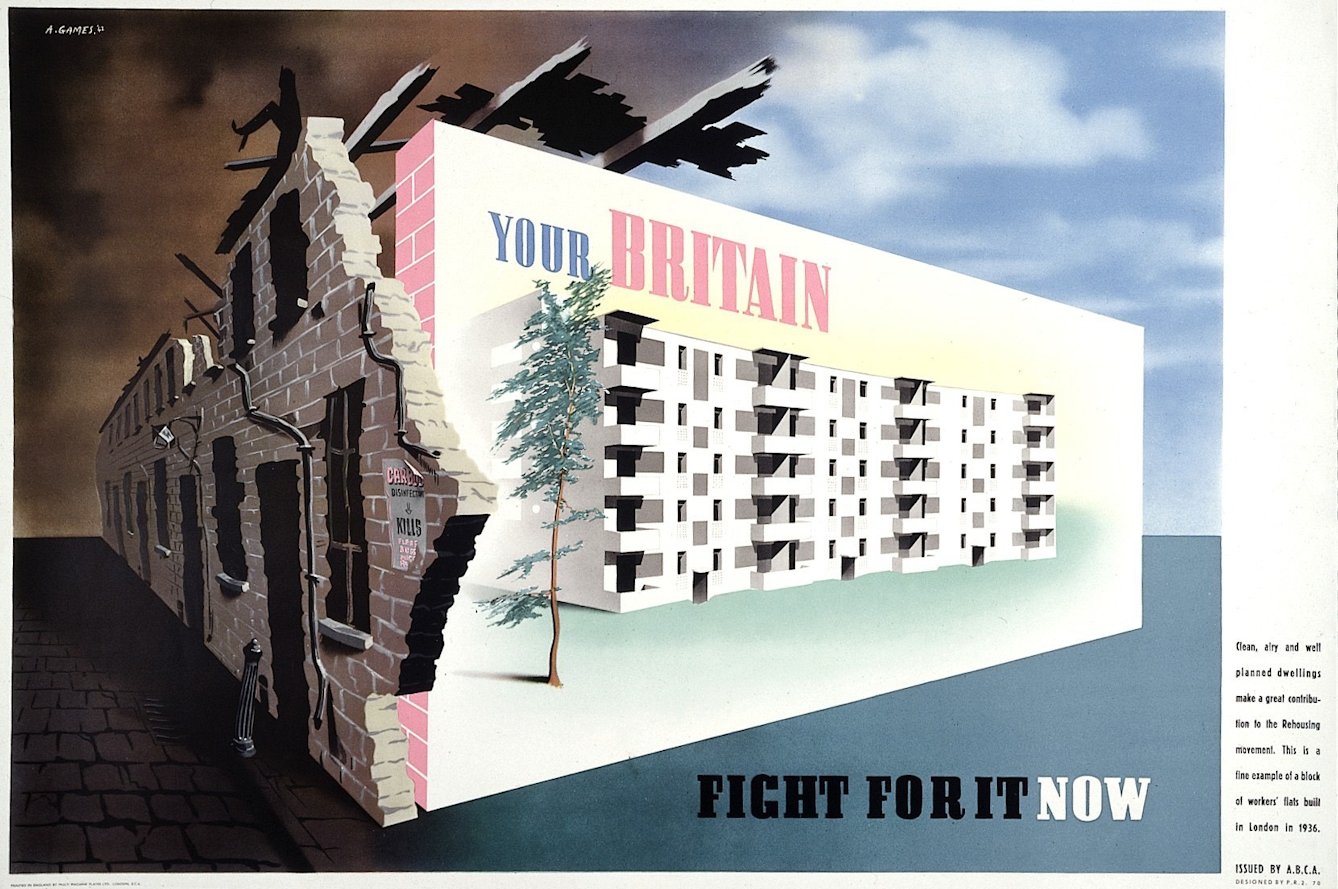 Poster for modern housing