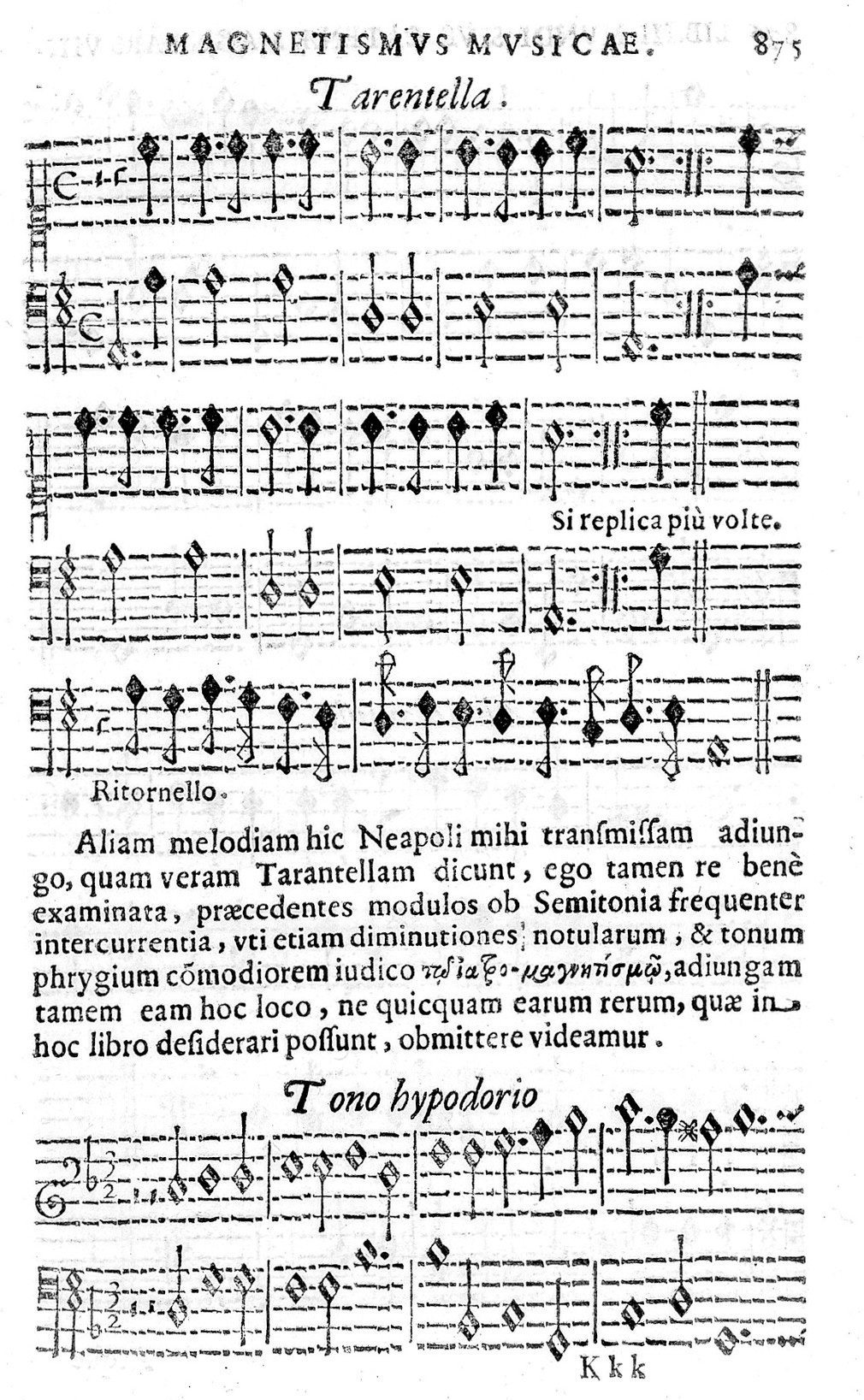 Image of 16th Century sheet music
