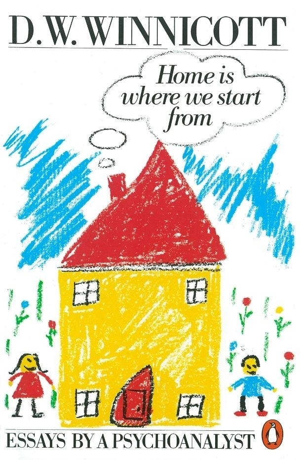 A book cover featuring a child's drawing.