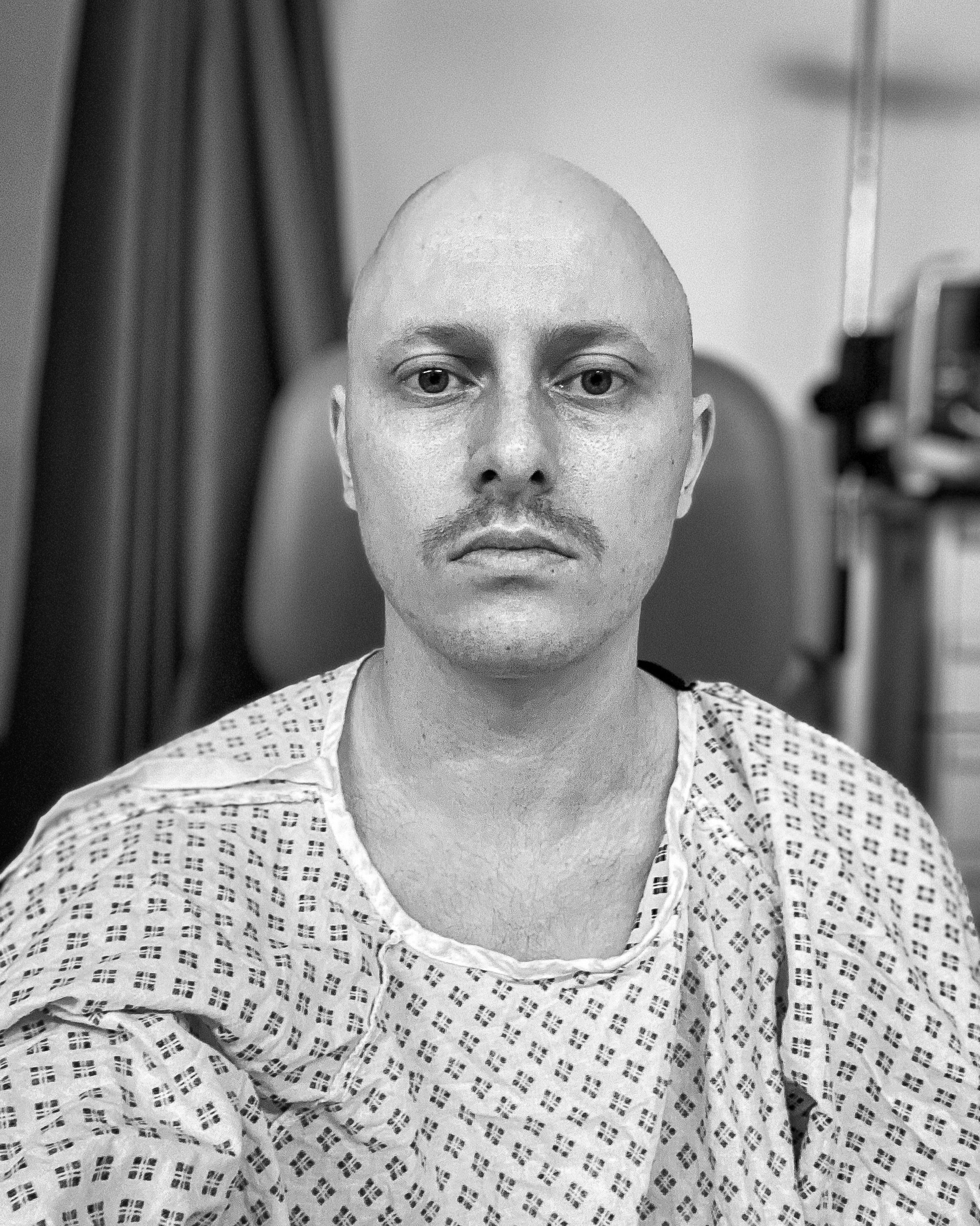 Black and white photograph of Scott Neill