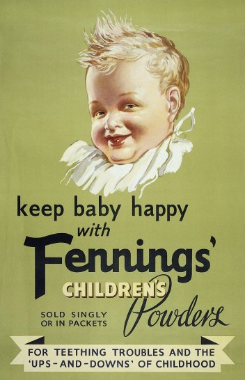 Advert for Fennings' Children's Powders
