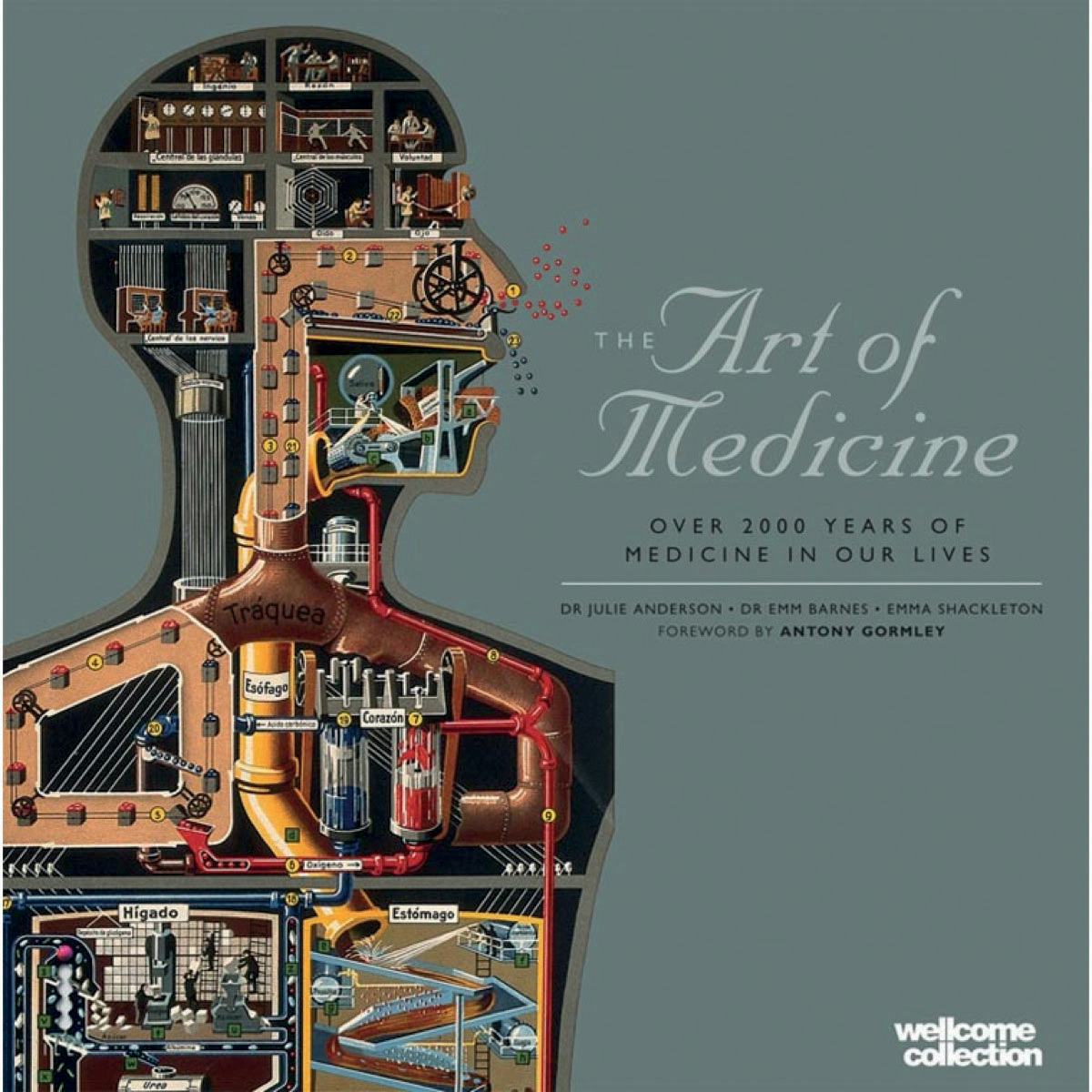 Book cover of The Art of Medicine by Emm Barnes, Julie Anderson & Emma Shackleton