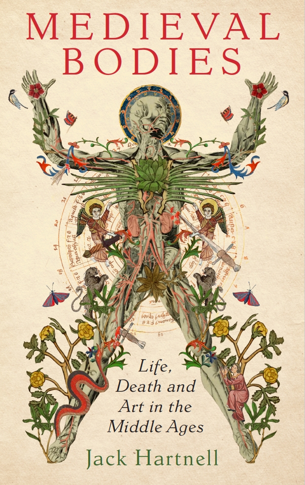 Medieval Bodies book cover design in progress 