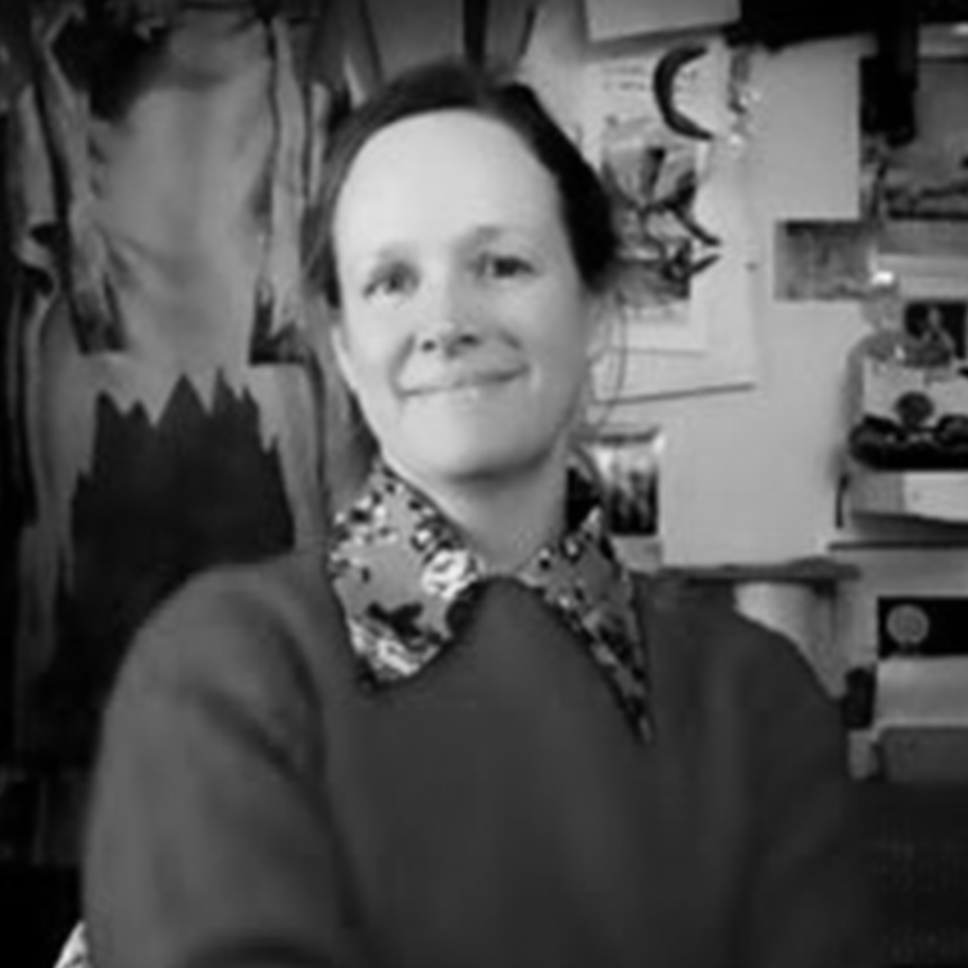 Black and white headshot of Amanda Couch