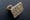 Image of small wooden stamp with medieval image.
