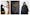 Photographic triptych. The image on the left shows a woman with long brown hair reaching almost down to her waist sat in a chair with a hairdressing cape over her shoulders. Standing to her right in a brown hairdressing apron, black face covering and a transparent visor is a woman who is holding a length of plaited hair. The image in the middle shows a close-up of the seated woman's upper chest, draped in the black hairdressing cape. Resting on the cape are 7 lengths of plaited hair. The image on the right show the same woman standing against a white wooden panelled wall, still in her hairdressing cape and a blue patterned face covering. Her hair is now all in plaited lengths. She is looking towards the camera.