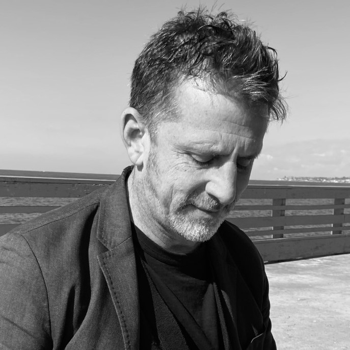 Black and white photograph of Richard Wingate