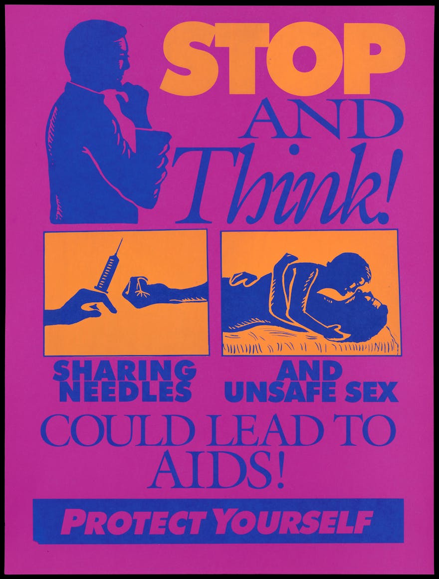 Aids Awareness Posters From The 1980s Onwards Wellcome Collection