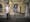 Photographic full length portrait of Leslie Cheeseman, a retired dentist, at Guy's Hospital.