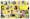 Series of images labelled endometriosis awareness with yellow labels and in some cases featuring faces of people.