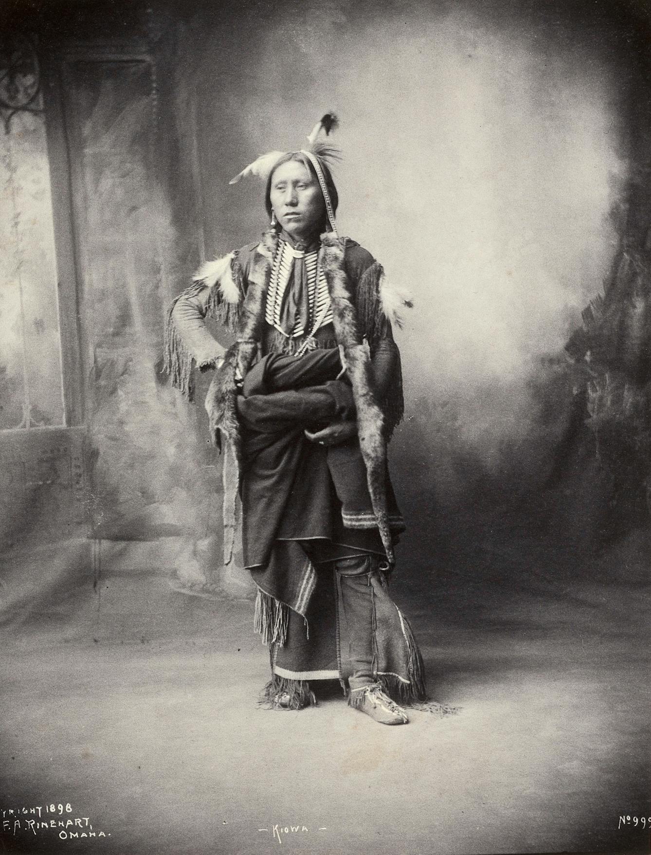 An American of the Kiowa tribe