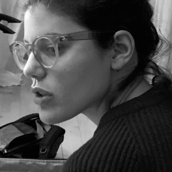 Photograph of artist Myrto Farmaki