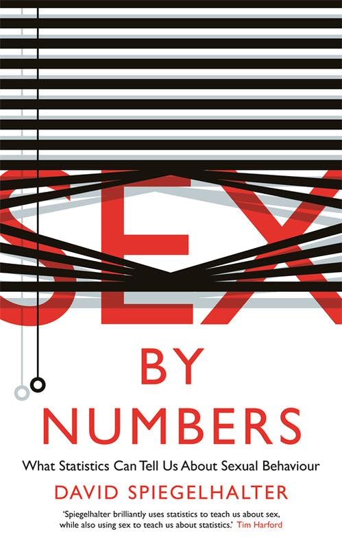 Book cover of Sex by Numbers by David Spiegelhalter