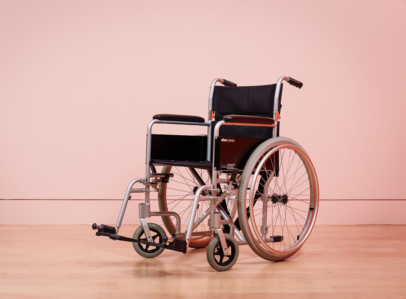 Photo of a wheelchair.