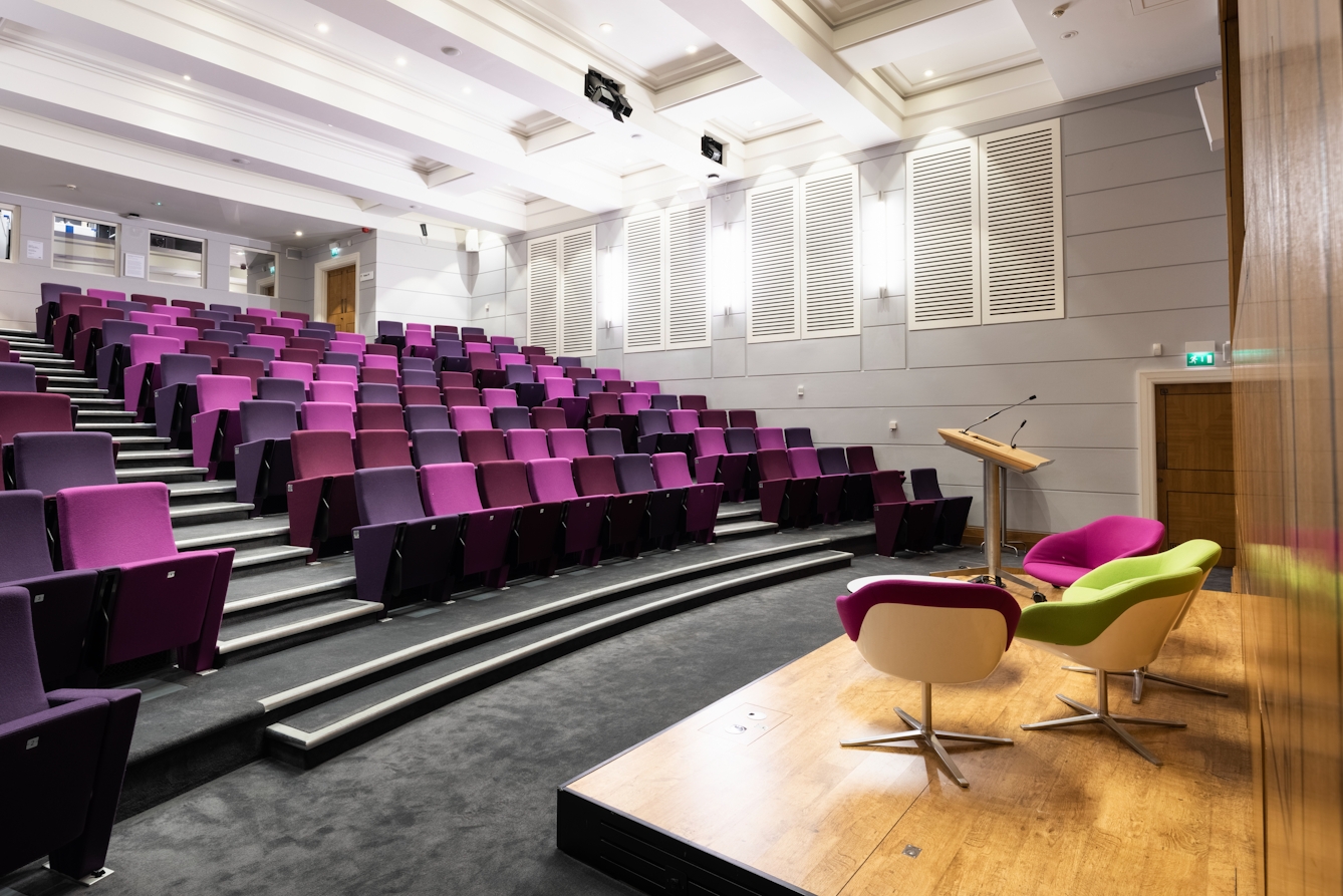 Photograph of the Henry Wellcome Auditorium at Wellcome Collection.