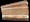 Photograph of 1,000-year-old Sanskrit manuscript opened up.