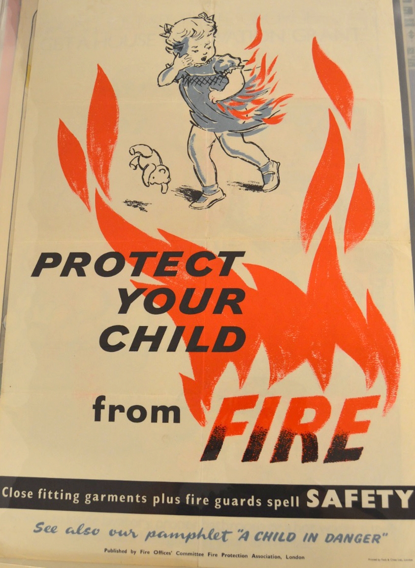 Protect Your Child From Fire poster