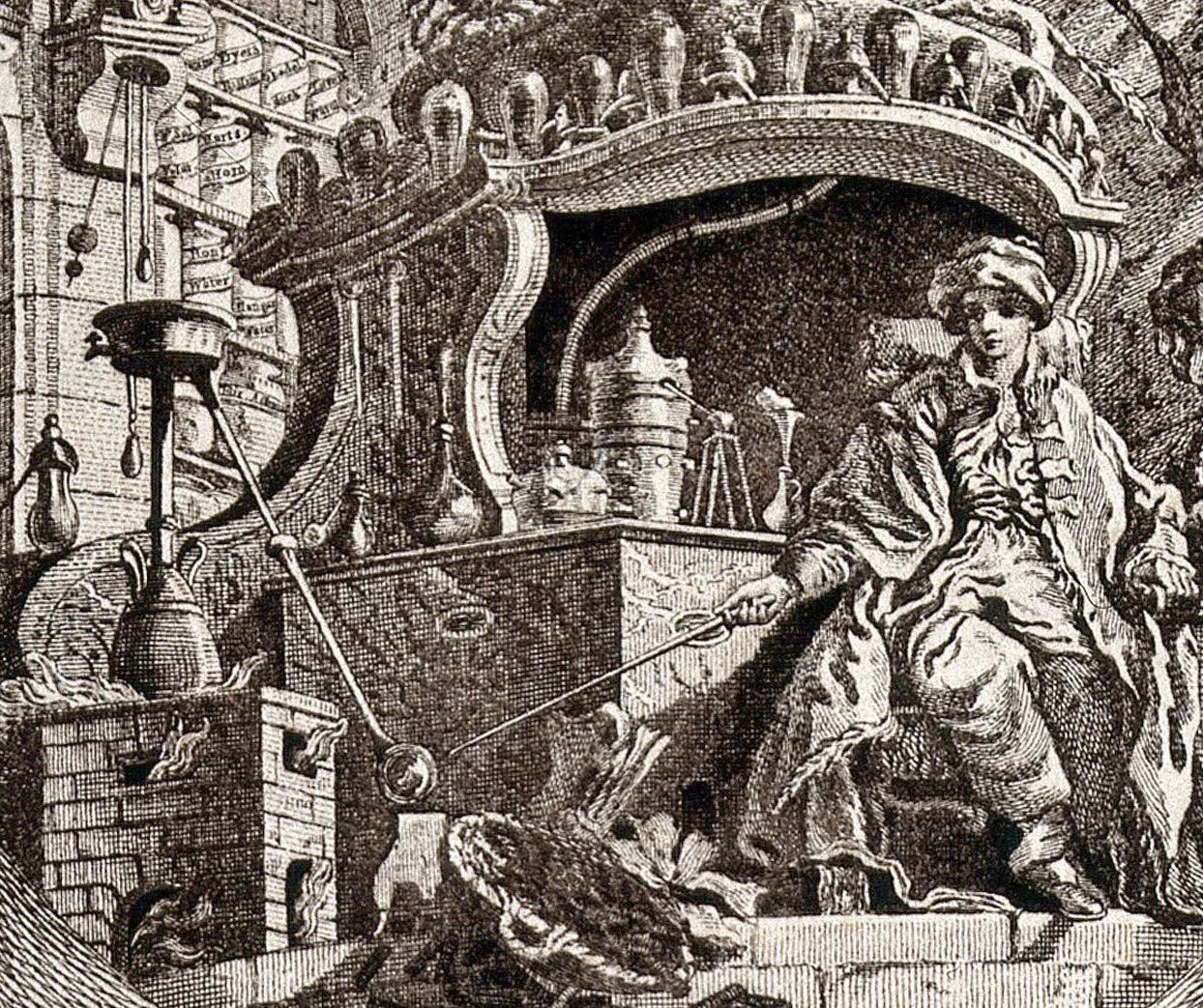 The Chymist s Trade Card Wellcome Collection