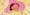 Digital colour illustration. The illustration shows a young girl in the centre of the image, of a Mixed ethnic background. She is wearing a lime green top and the expression on her face is one of sadness and concern. She is touching her black hair with her right hand. Behind her is a textured pink background. Swirling around her and the edge of the image are lengths of long blond hair. Nestled within the strands of hair are two female princess type figures, both of White ethnic background. Also within the hair are red, purple and orange flowers and orange coloured butterflies.