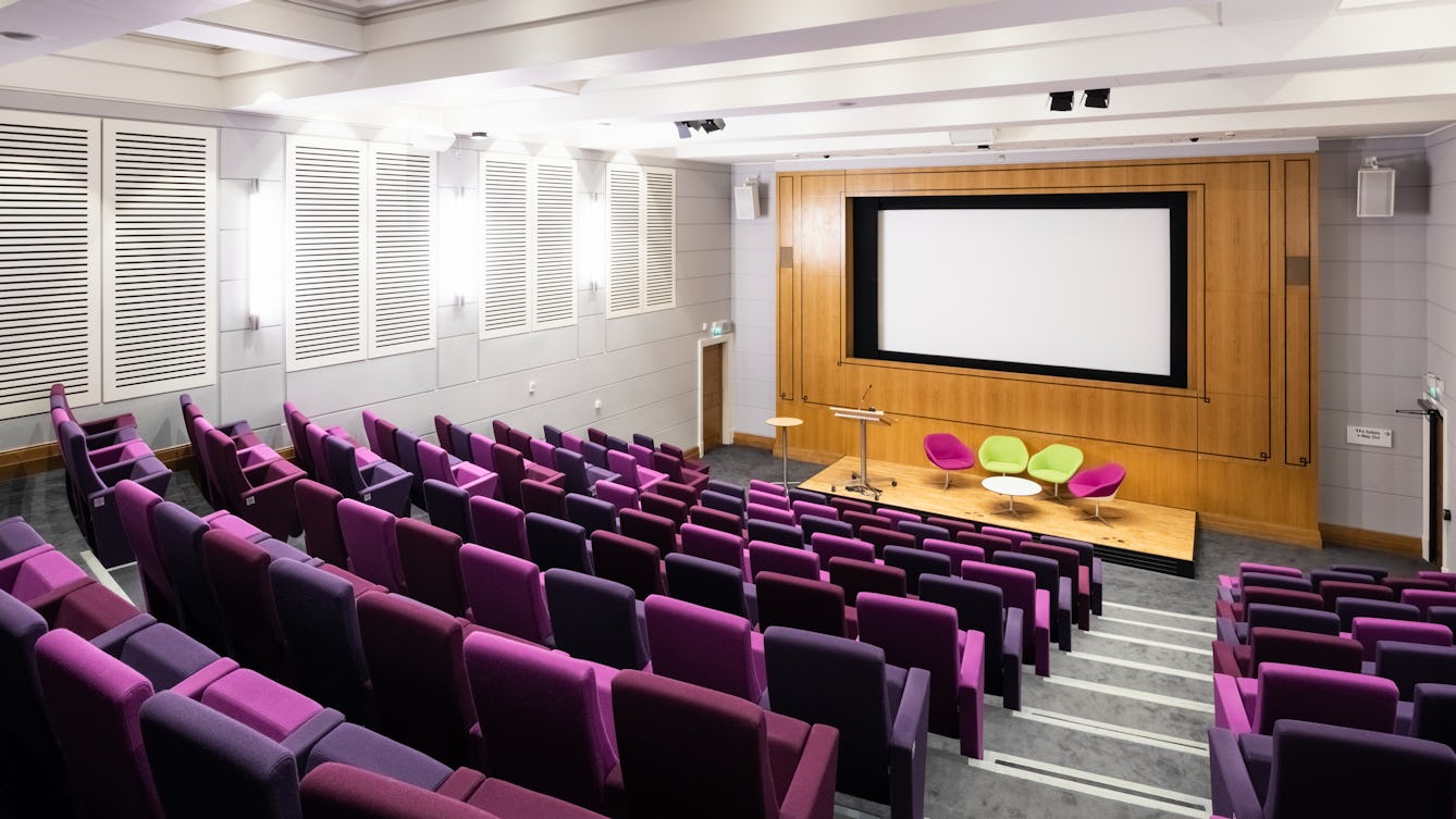 Photograph of the Henry Wellcome Auditorium at Wellcome Collection.