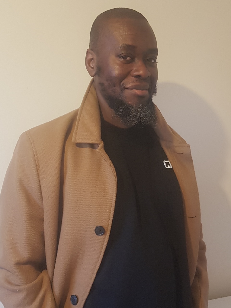 Full body photography of Paul Addae