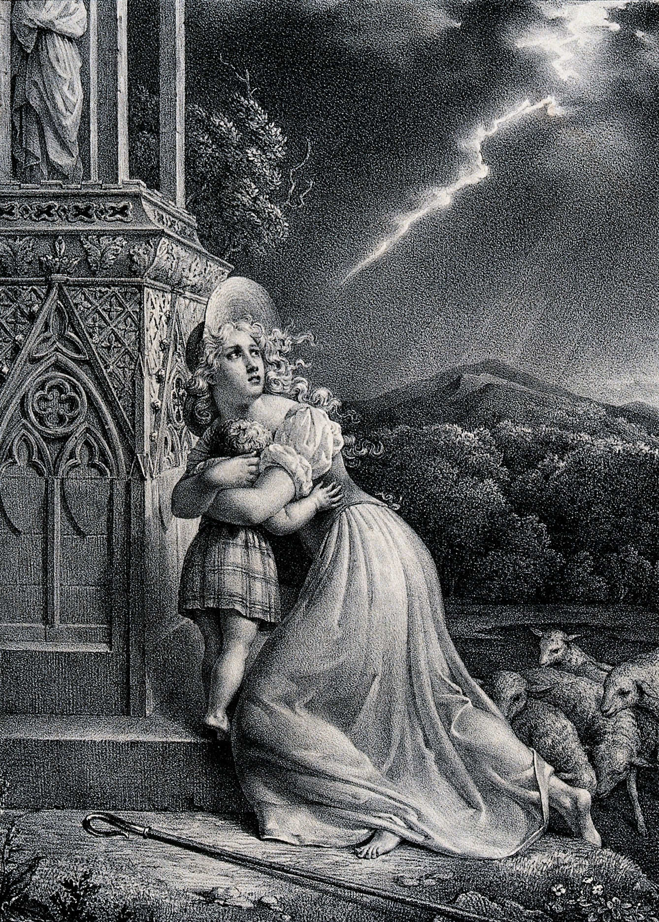 The terrifying spectacle of lightning could also elicit a frisson of pleasure - as long as the danger was at a distance.
