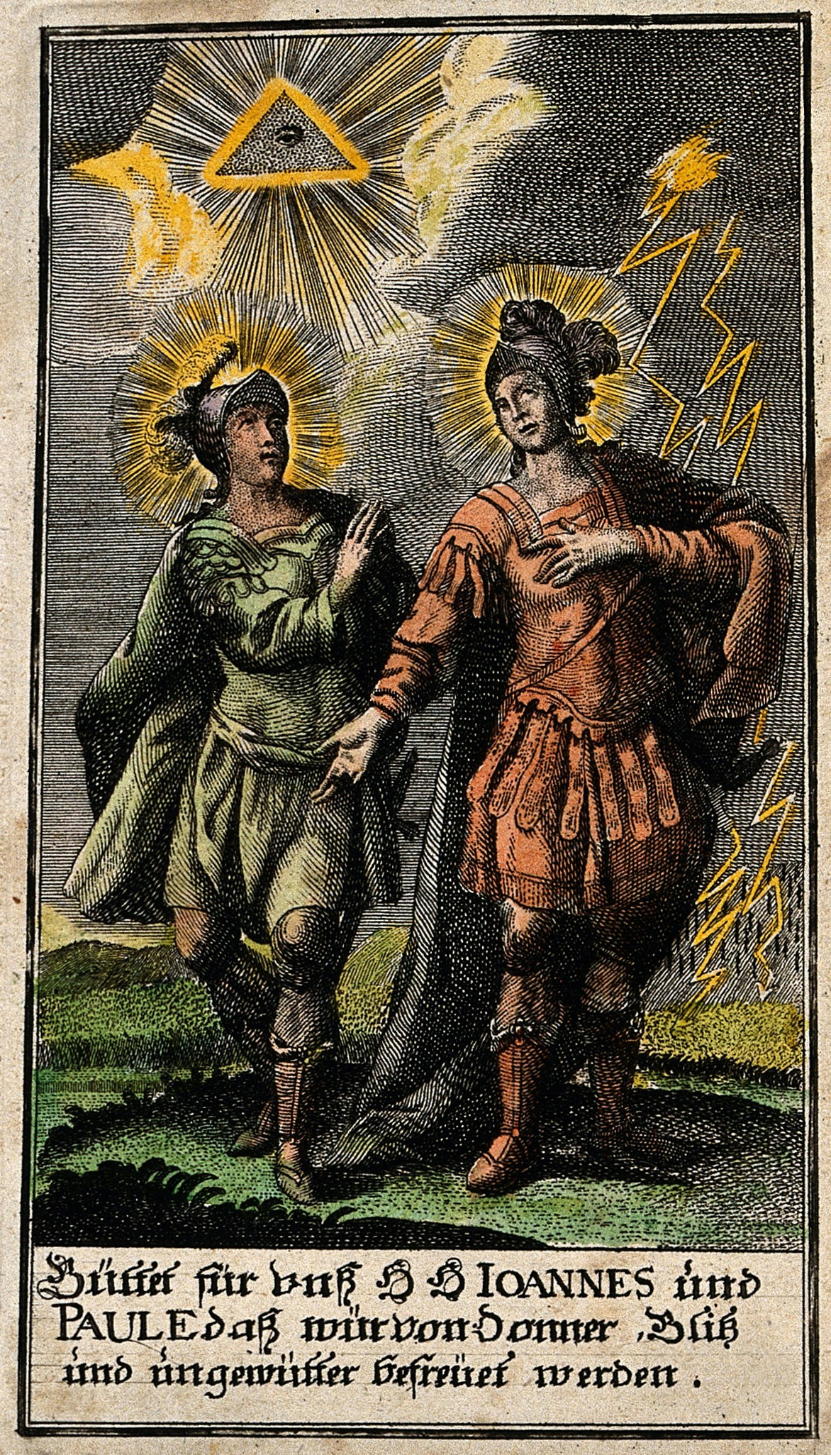 The idea that lightning was a manifestation of God’s power was still widespread even after scientific discoveries of the 18th century.
