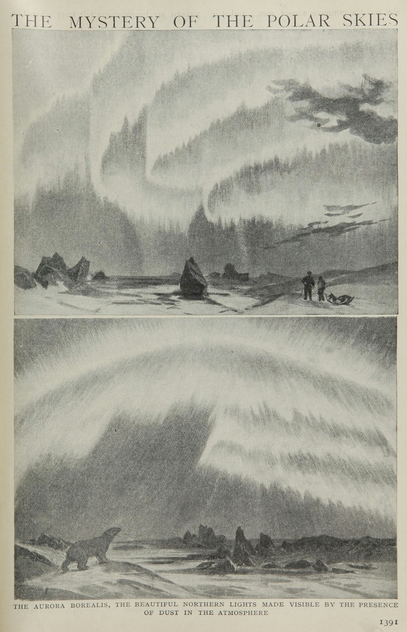 Writing about the northern lights was often couched in terms of their mystery, even in scientific publications.