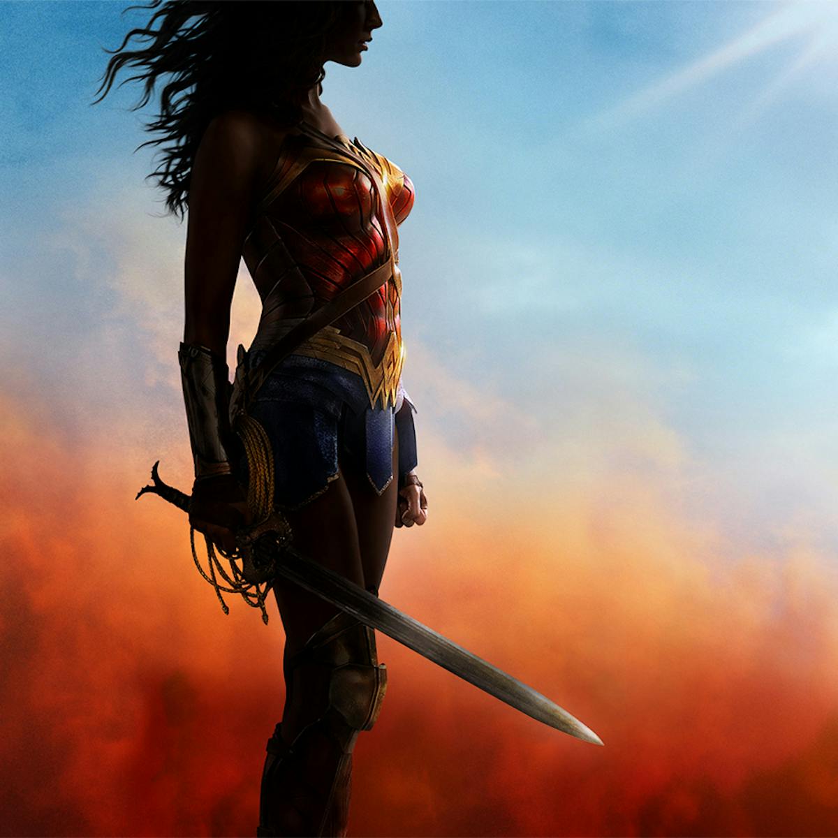 Wonder Woman in the 2017 film.