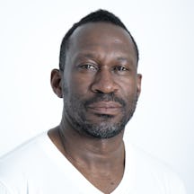 A headshot of David