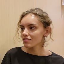 Head and shoulders photograph of Ruby Tandoh