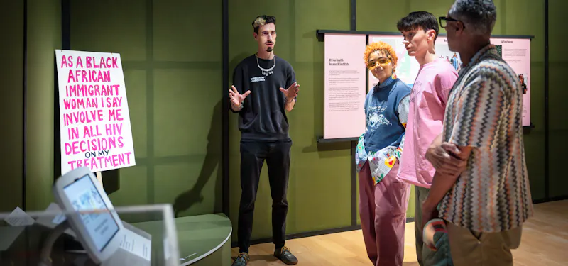 Audio Described Tours of 'Tenderness and Rage'