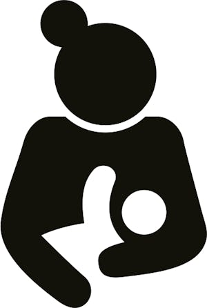 Breastfeeding icon.