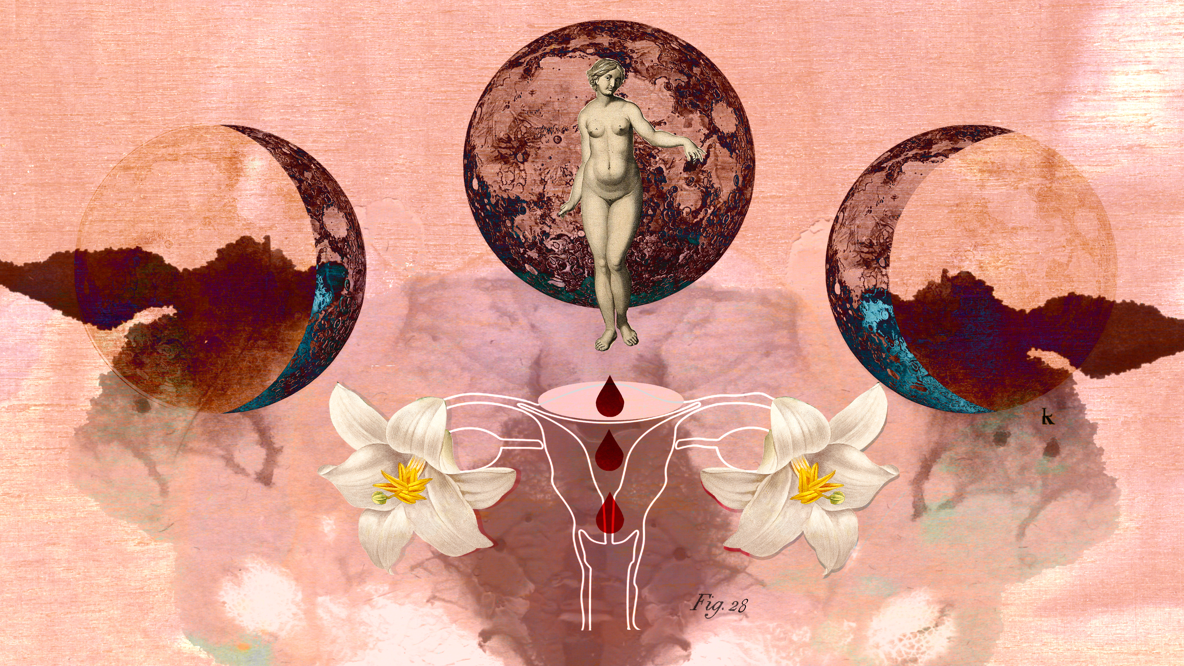 Menstruation, magic and moon myths Wellcome Collection pic image