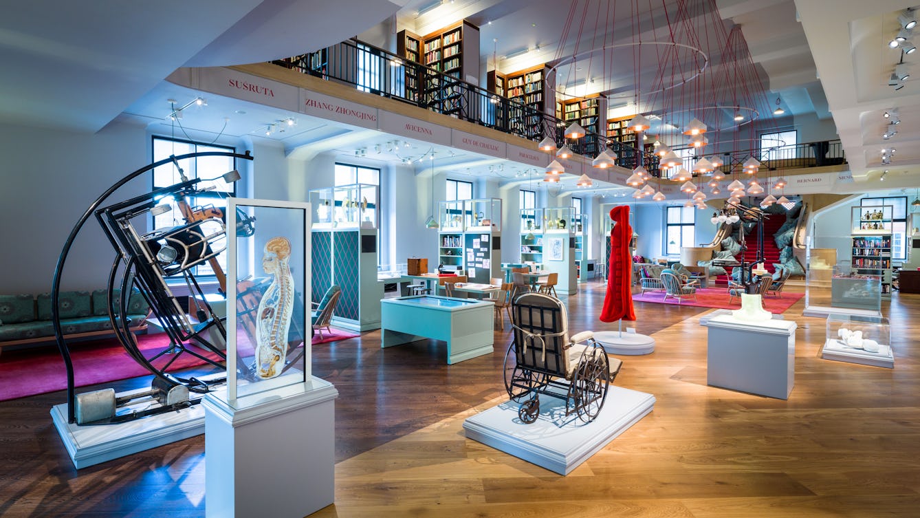 Photograph of the Reading Room at Wellcome Collection.