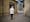 Photographic full length portrait of Jenny Jones, a student nurse, at Anglia Ruskin University, Cambridge.