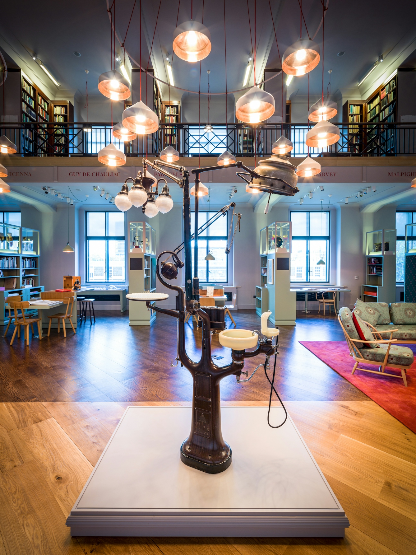 Photograph of the Reading Room at Wellcome Collection.