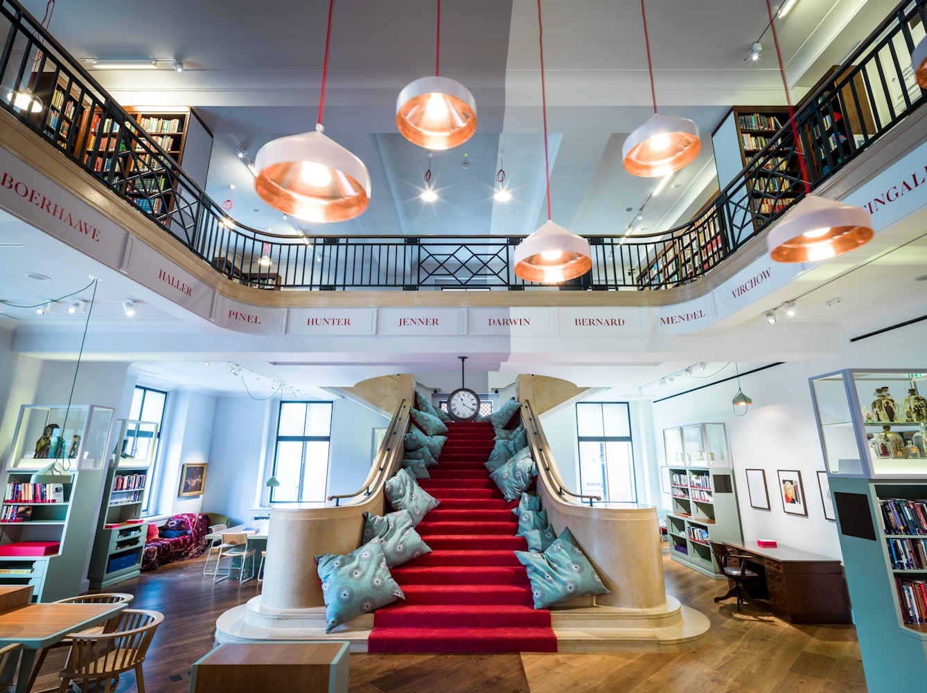 Photograph of the Reading Room at Wellcome Collection.