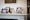 Photograph showing a mantlepiece with a collection of family photos in frames. The largest frame shows a baby in a fleece top.