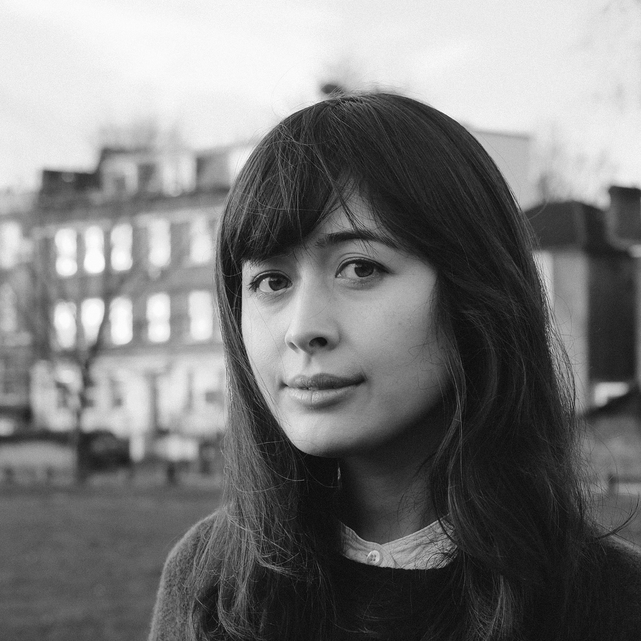 Black and white photograph Rowan Hisayo Buchanan 