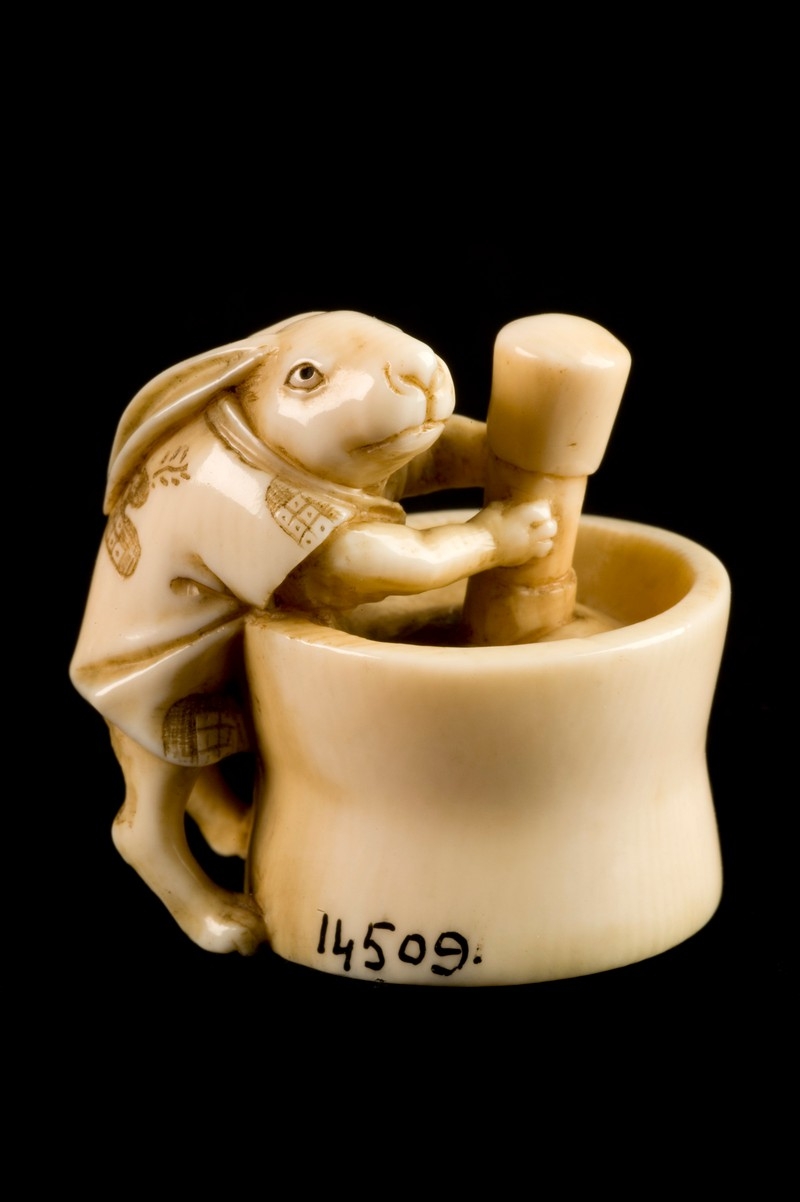 Image of ivory carving netsuke