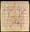 Manuscript page showing a grid 9 by 8 squares large with snakes, ladders, and Sanskrit text.