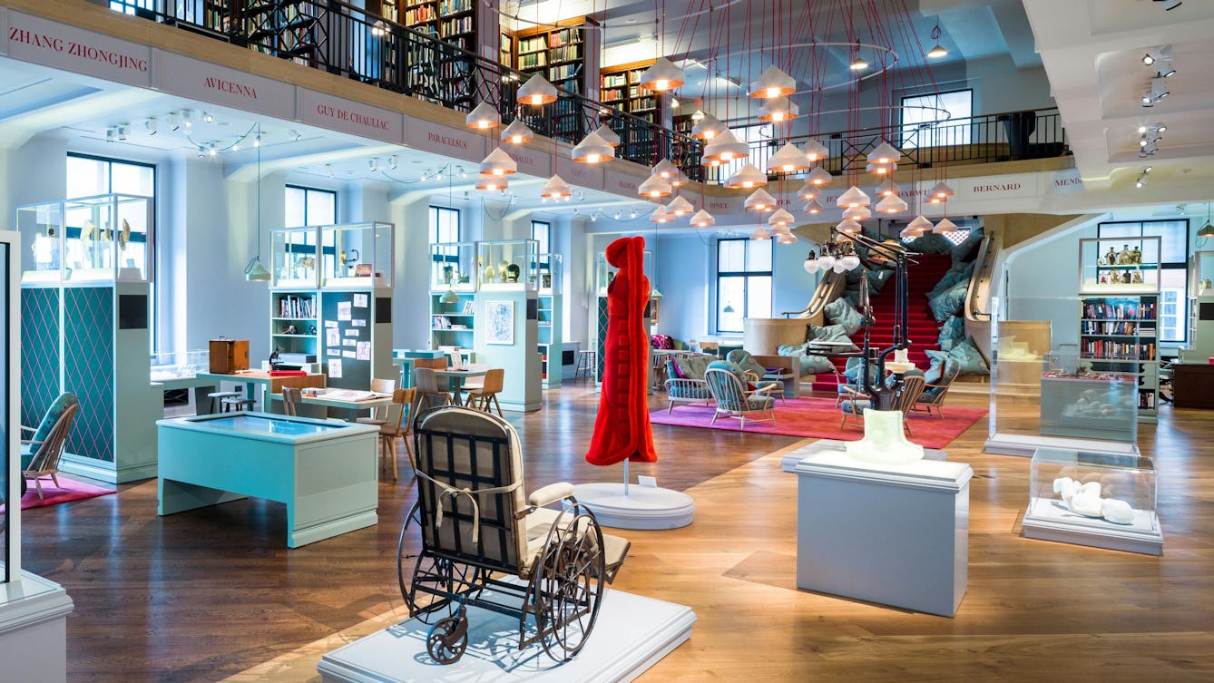 Photograph of the Reading Room at Wellcome Collection.