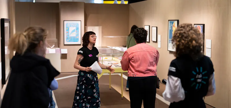 Lights Up and Audio Described Tours of The Coming of Age