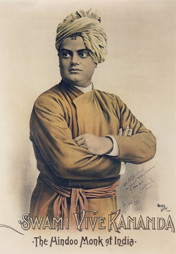 Poster of Swami Vivekananda, 1893