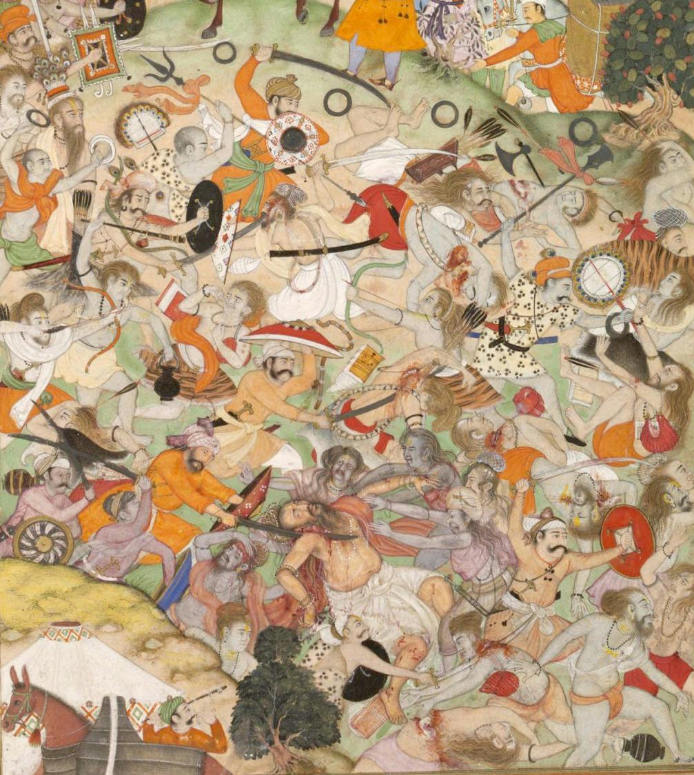 Battle of the Sannyasis, c1590