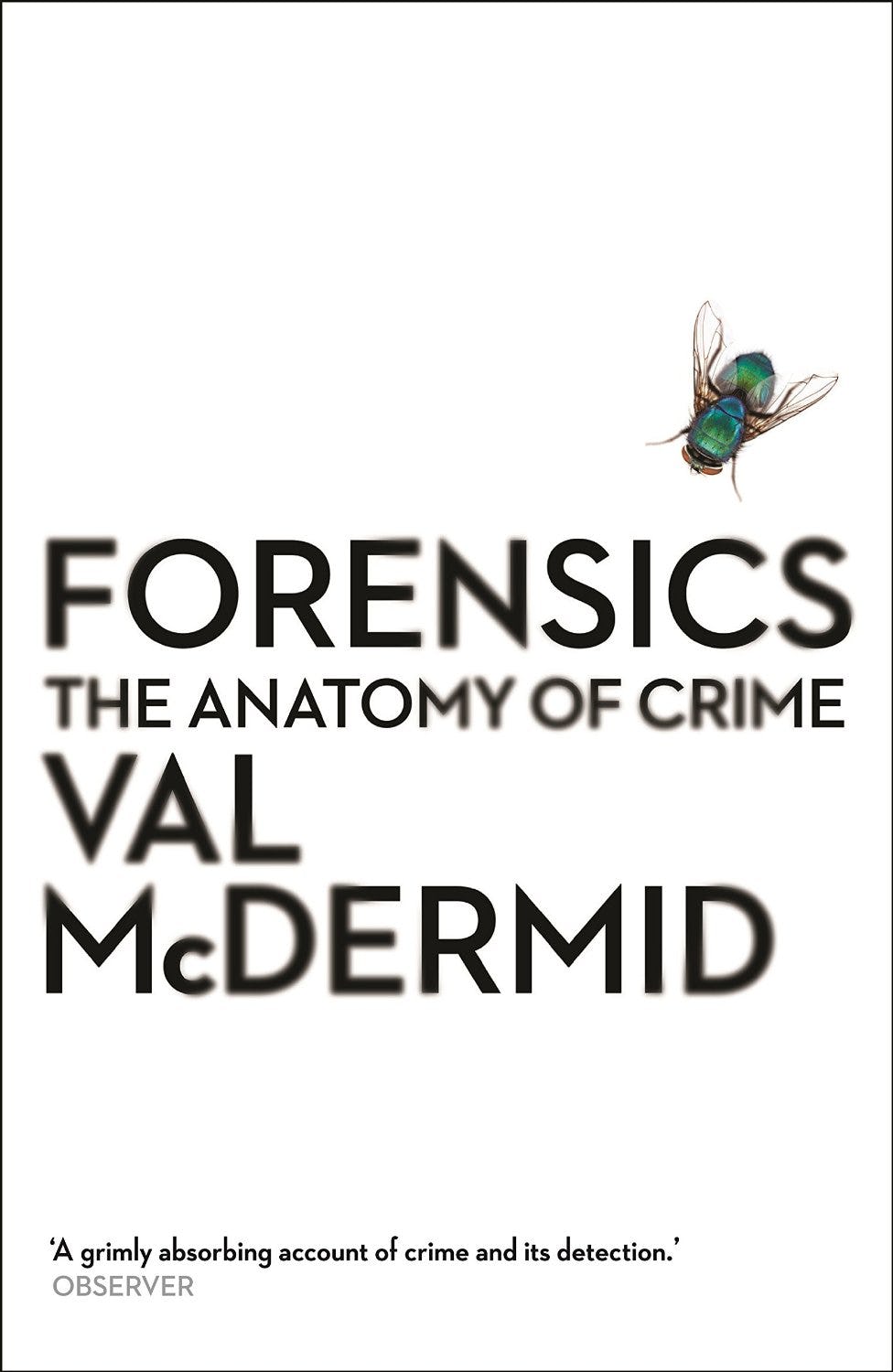 Book cover of Forensics by Val McDermid