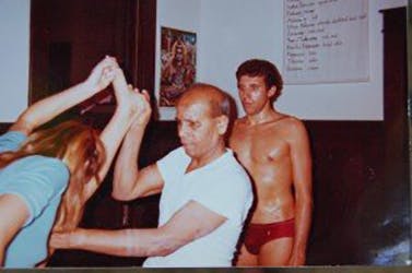 Patabhai Jois yoga class