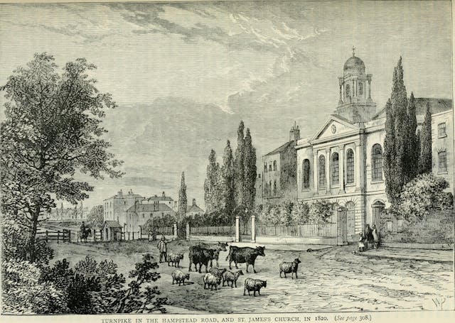Drawing of St James